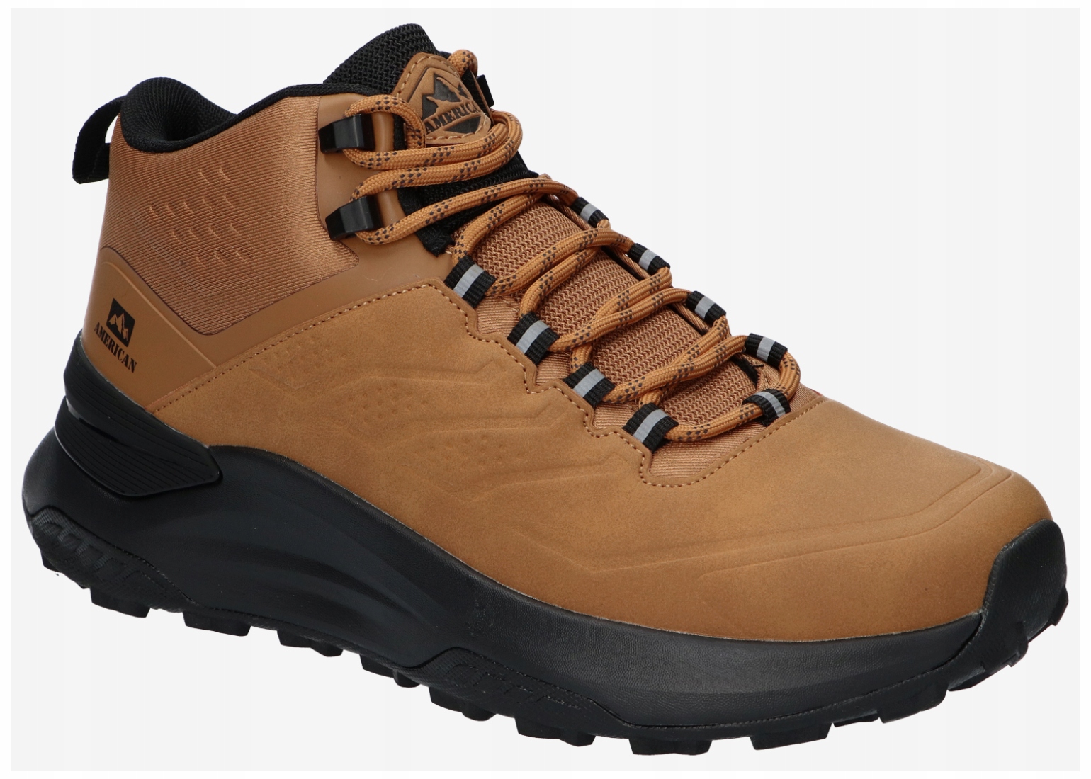 American Club RH163 Originální Trekové Boty Traperky Zimní Pánské Boty Ca 45