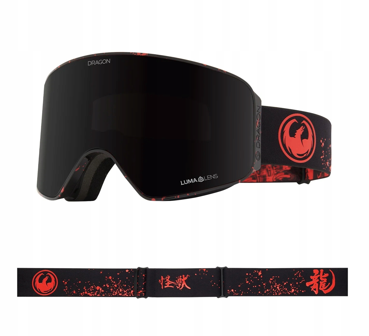 Lyžařské brýle Dragon Nfx Mag Otg Lumalens Midnight Light Rose