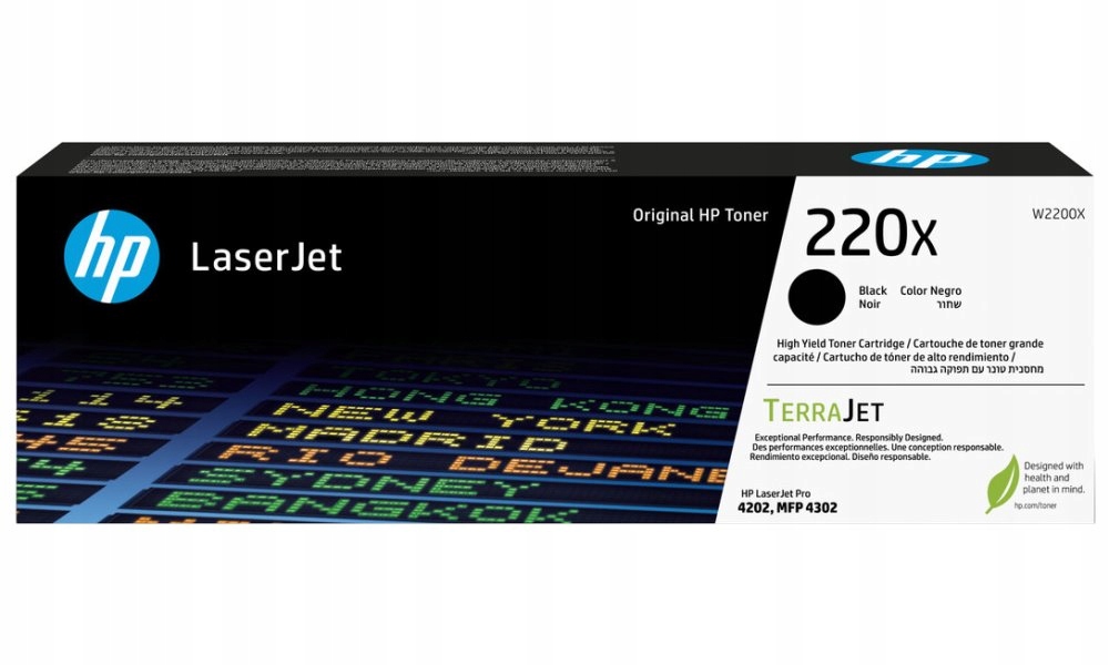 Hp toner 220X (černý, 7500str.) pro LaserJet Pro 4202dn, 4202dw, Mfp 4302dw