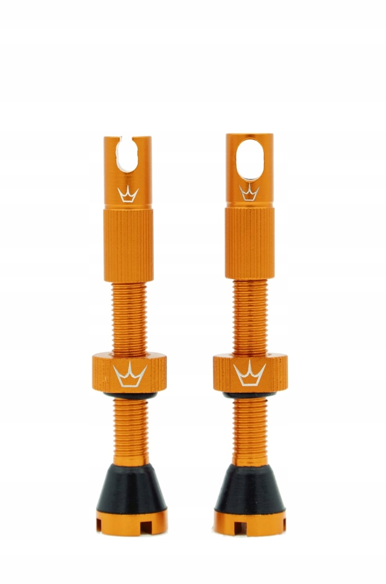 Wentyle Bezdętkowe Tubeless Peaty`s x Chris King MK2 Mango Pomarańcz 42mm