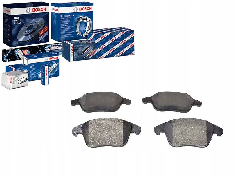 Brzdové Destičky Citroen Přední C4 Picasso 07- Bosc Sada pro řidiče #35