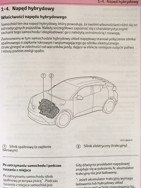 TOYOTA C-HR Hybrid instrukcja obsługi + etui PL Tematyka Samochody osobowe