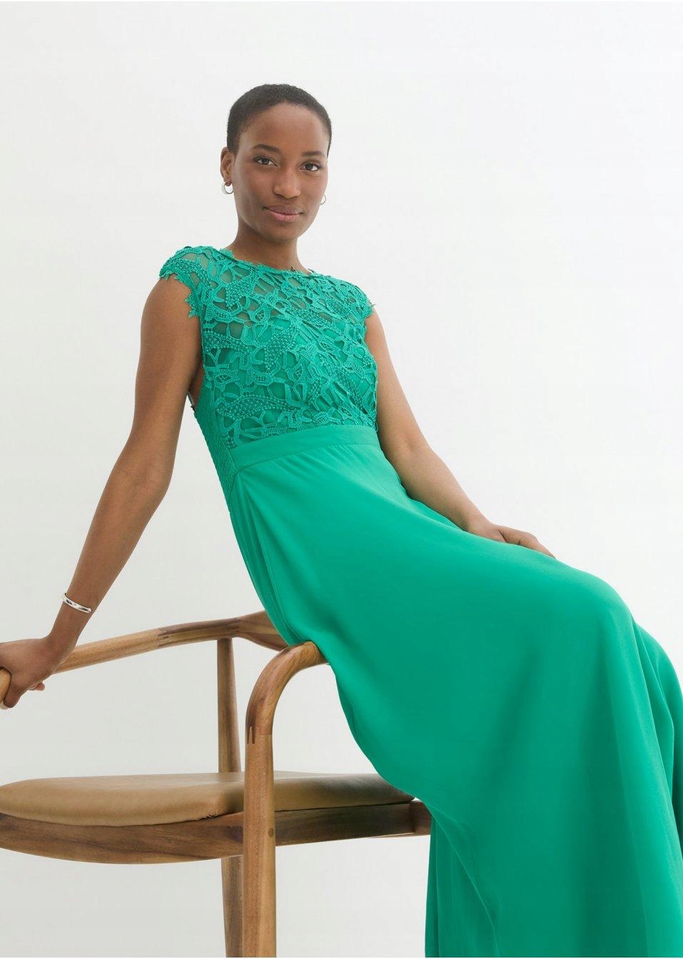 SUKIENKA WIECZOROWA MAXI__50 Wzór dominujący bez wzoru