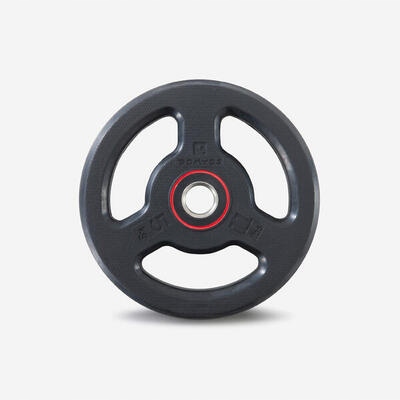 Talerz do treningu siłowego Corenght z kauczukową powłoką 5 kg 28 mm