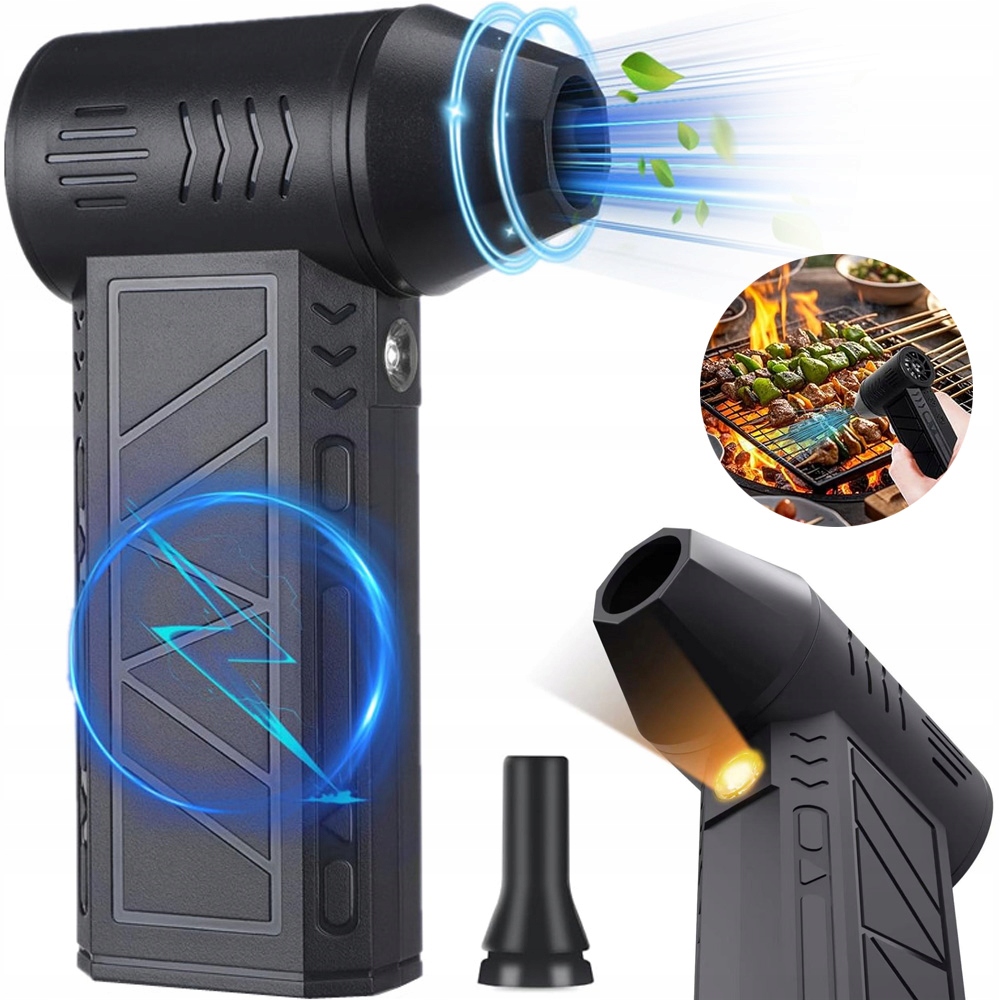 Foukač Na Sněhové Listí Do Auta Bezdrátový 130000 Rpm