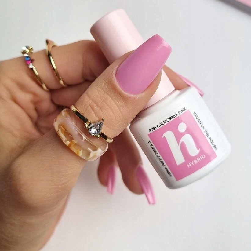 HI HYBRID #151 Lakier Hybrydowy California Pink 5ml Marka hi hybrid