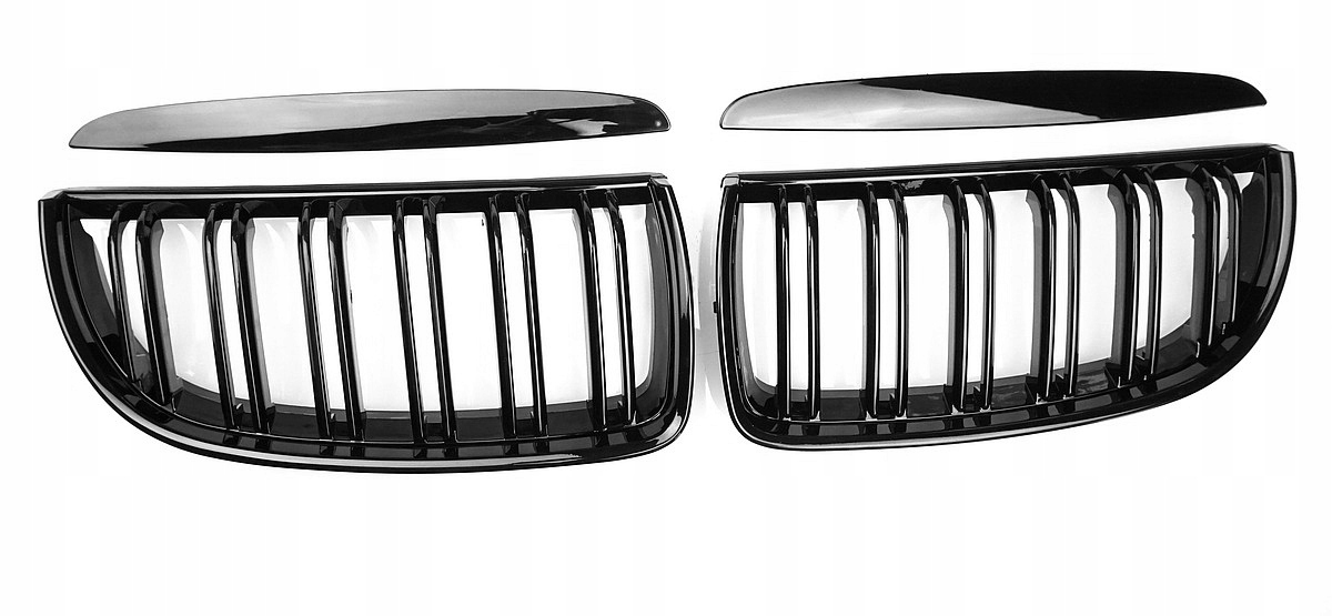 NERKI GRILL BMW E90 E91 04 08 M3 czarny polysk Installation side Front