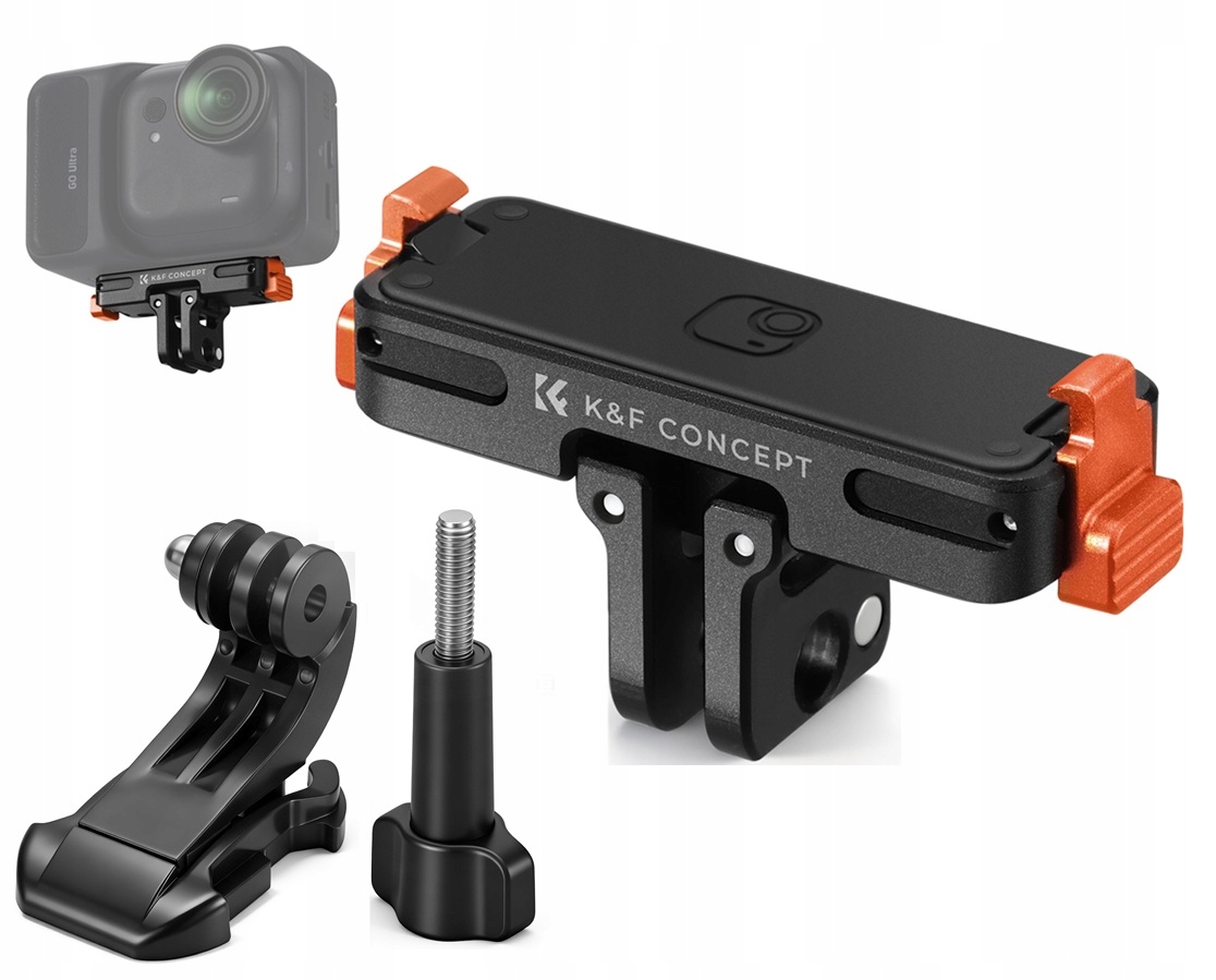 1x Szybkozłączka Uchwyt magnetyczny do Insta360 Go Ultra na GoPro i 1/4"