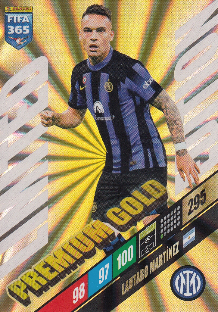 Fifa 365 2024 Limited Edition Premium Gold Martinez karta kolekcjonerska