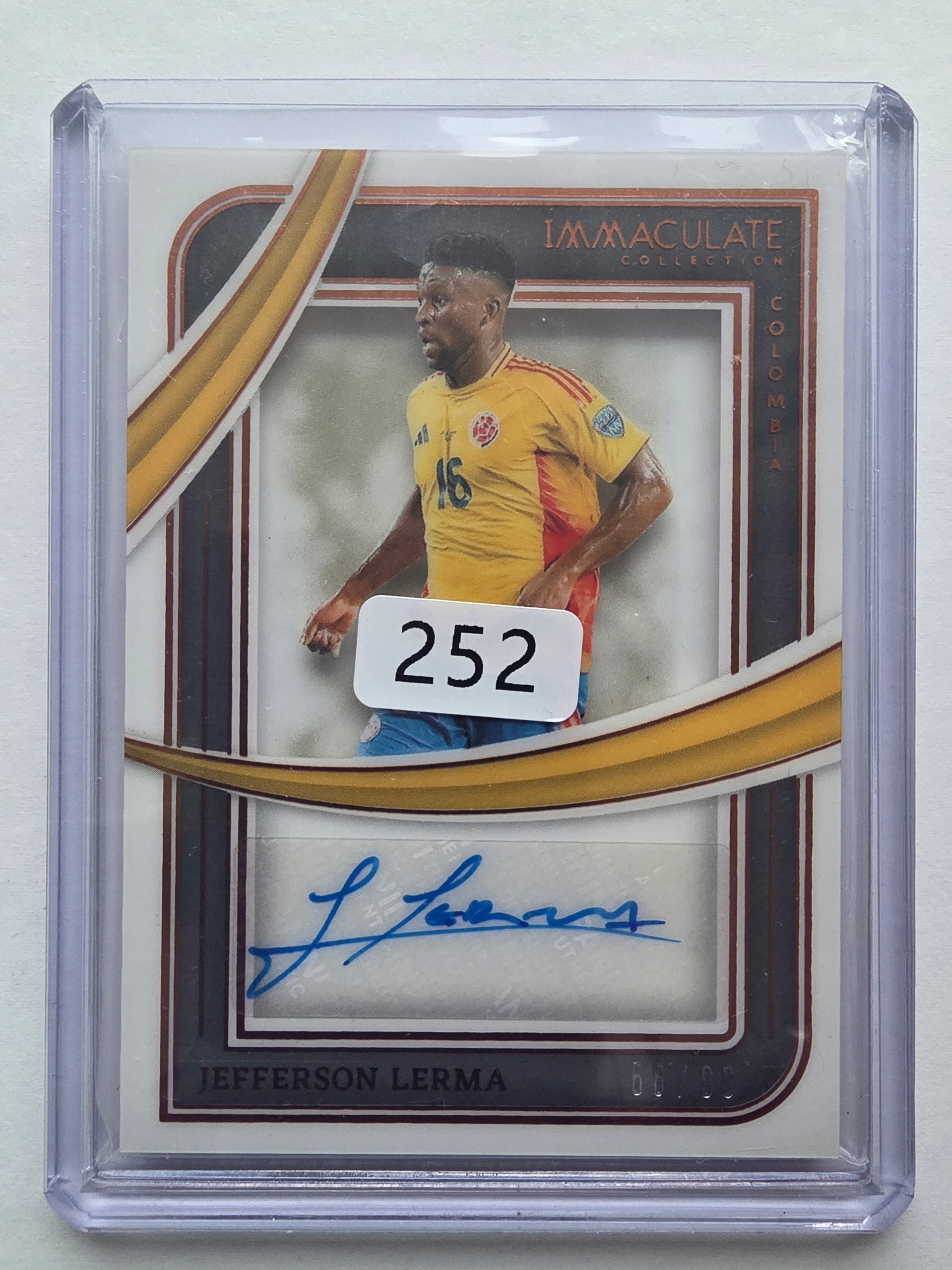 2024-25 Panini Immaculate Larema Kolumbia Autograf Relic Patch /99 /b