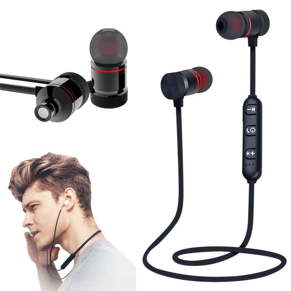 

SłUCHAWKI Douszne Bluetooth Bezprzewodowe Sportowe