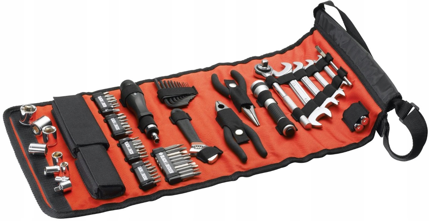 

Zestaw kluczy samochodowych Black+Decker A7144
