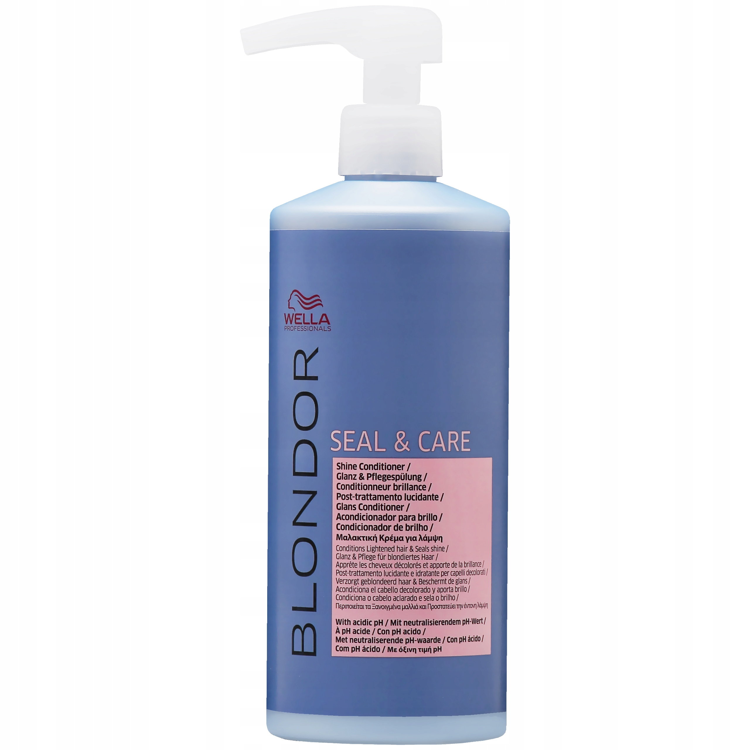 Wella Blondor Seal&care Shine Kondicionér Leštící po zesvětlení, 500 ml