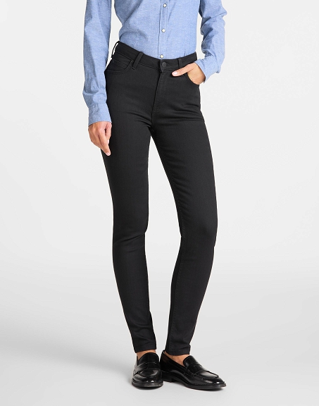 Spodnie Damskie Lee Scarlett High L626AE47 W25 L33 Stan (wysokość w pasie) wysoki