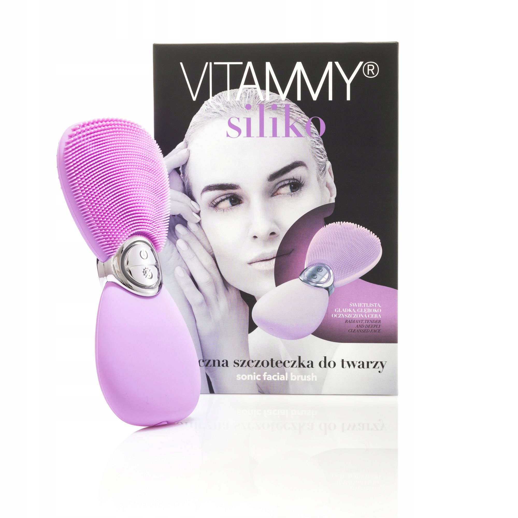 

Szczoteczka Soniczna Do Czyszczenia Twarzy Masażer