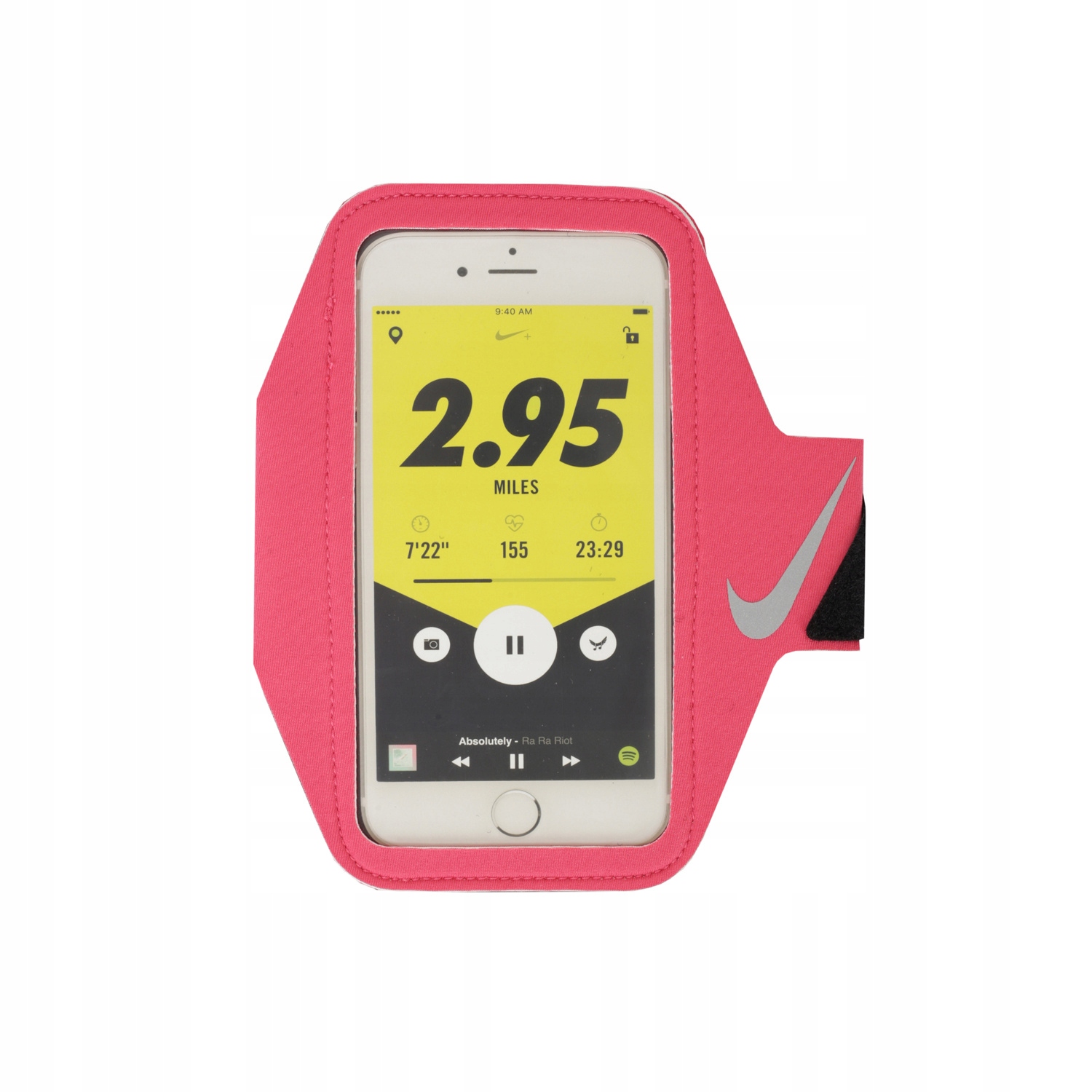 Pásek přes rameno Nike 9,17" růžový