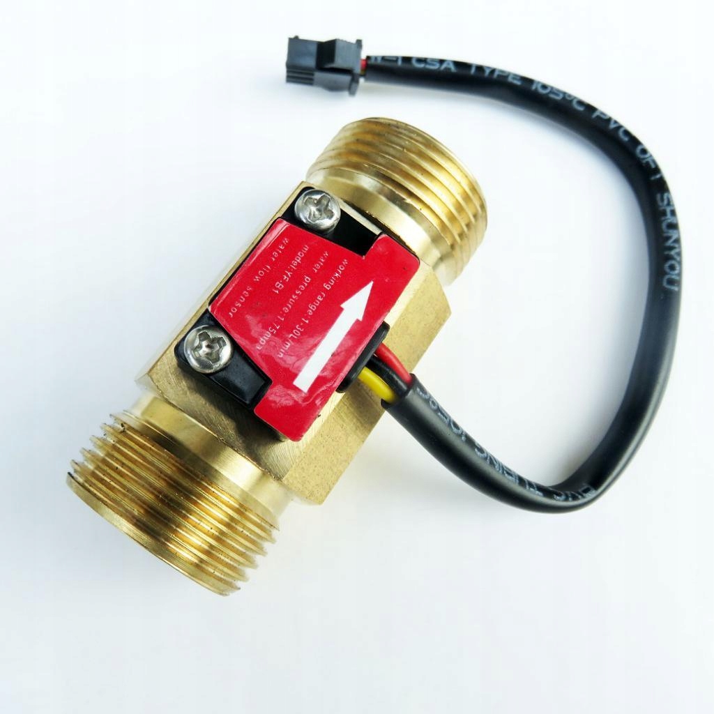 G3/4 calowy przepływomierz licznika przepływu wody