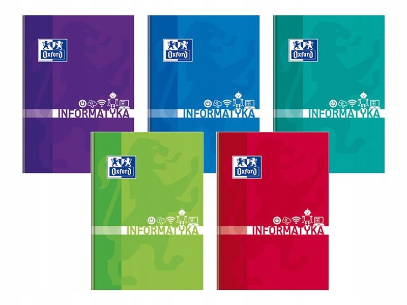 BRULION A5/80 KRATKA OXFORD INFORMATYKA 0854