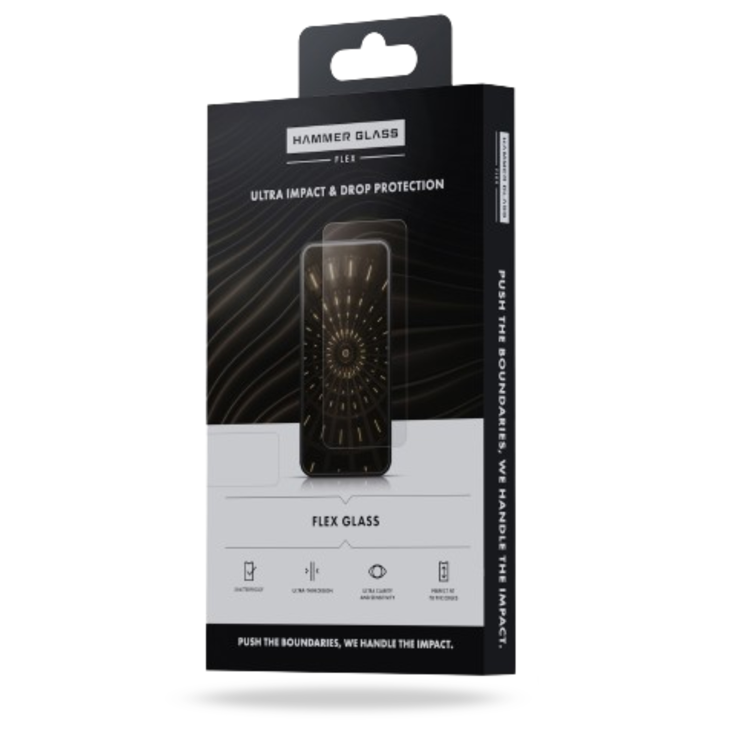 Szkło Hybrydowe Na Telefon Hammer Glass Wytrzymałe Do Iphone 16 Pro Max