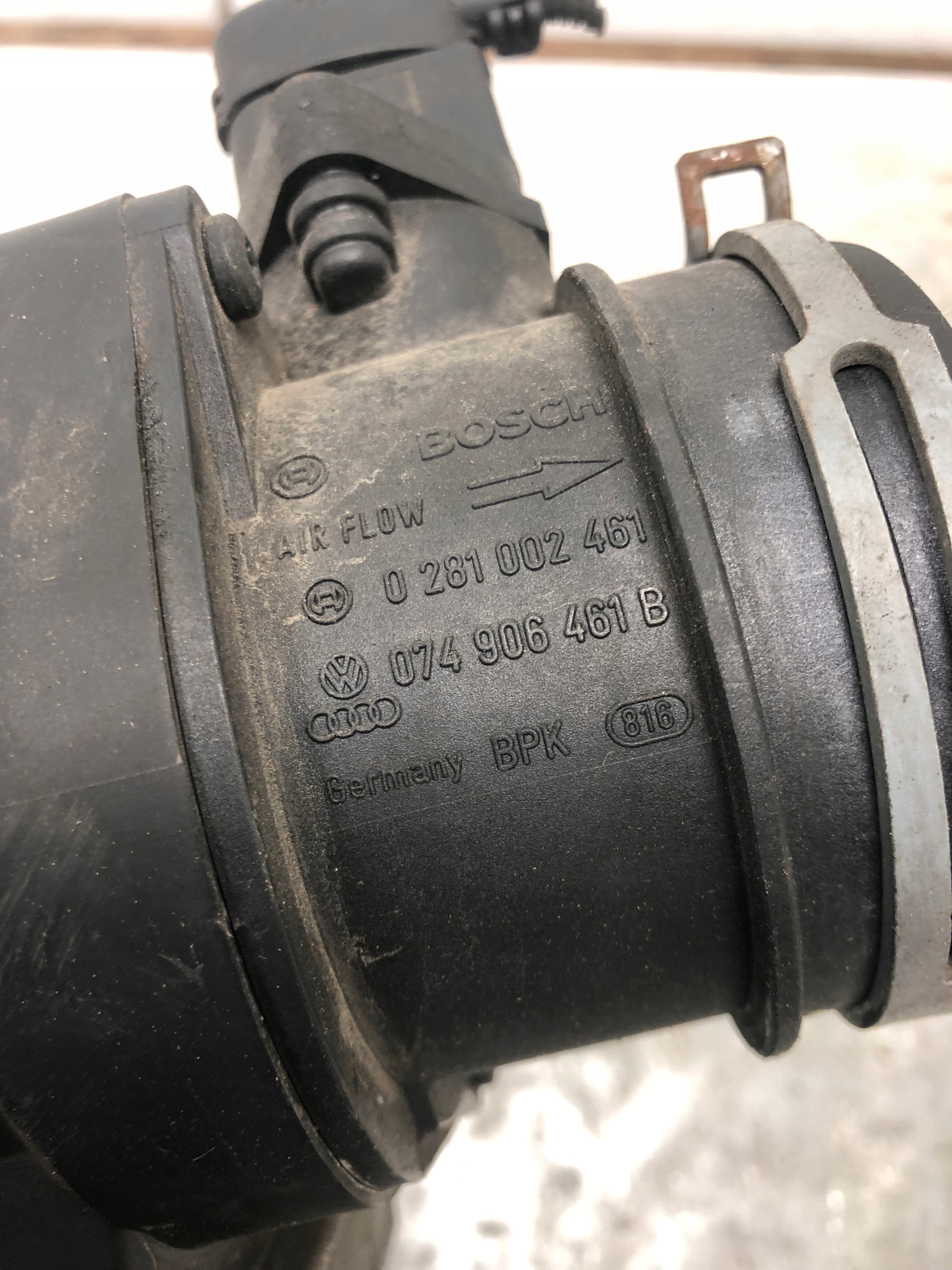 Gehäuse filter luft VW 3C0129607AG
