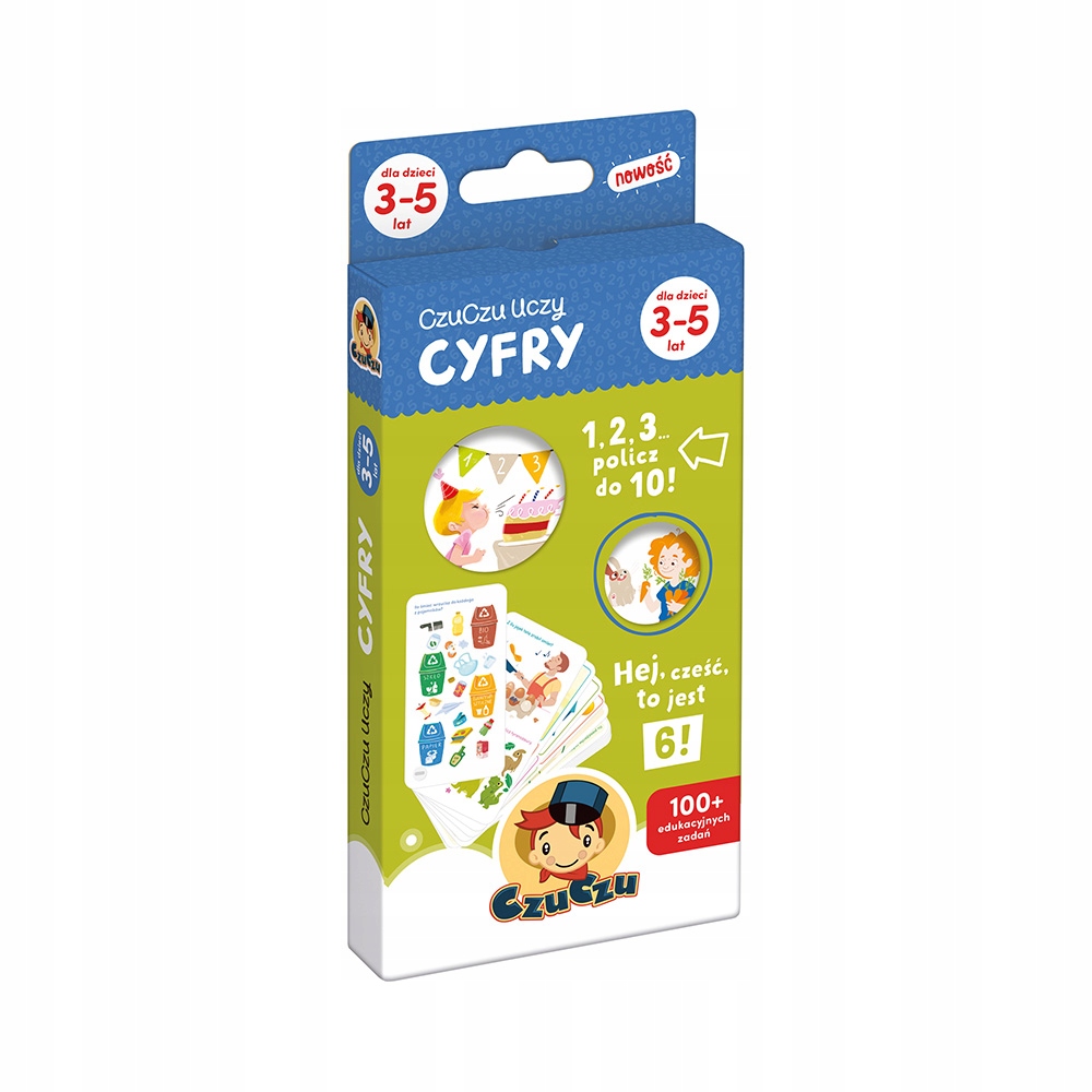 

Czuczu uczy Cyfry 3-5 lat Czu czu