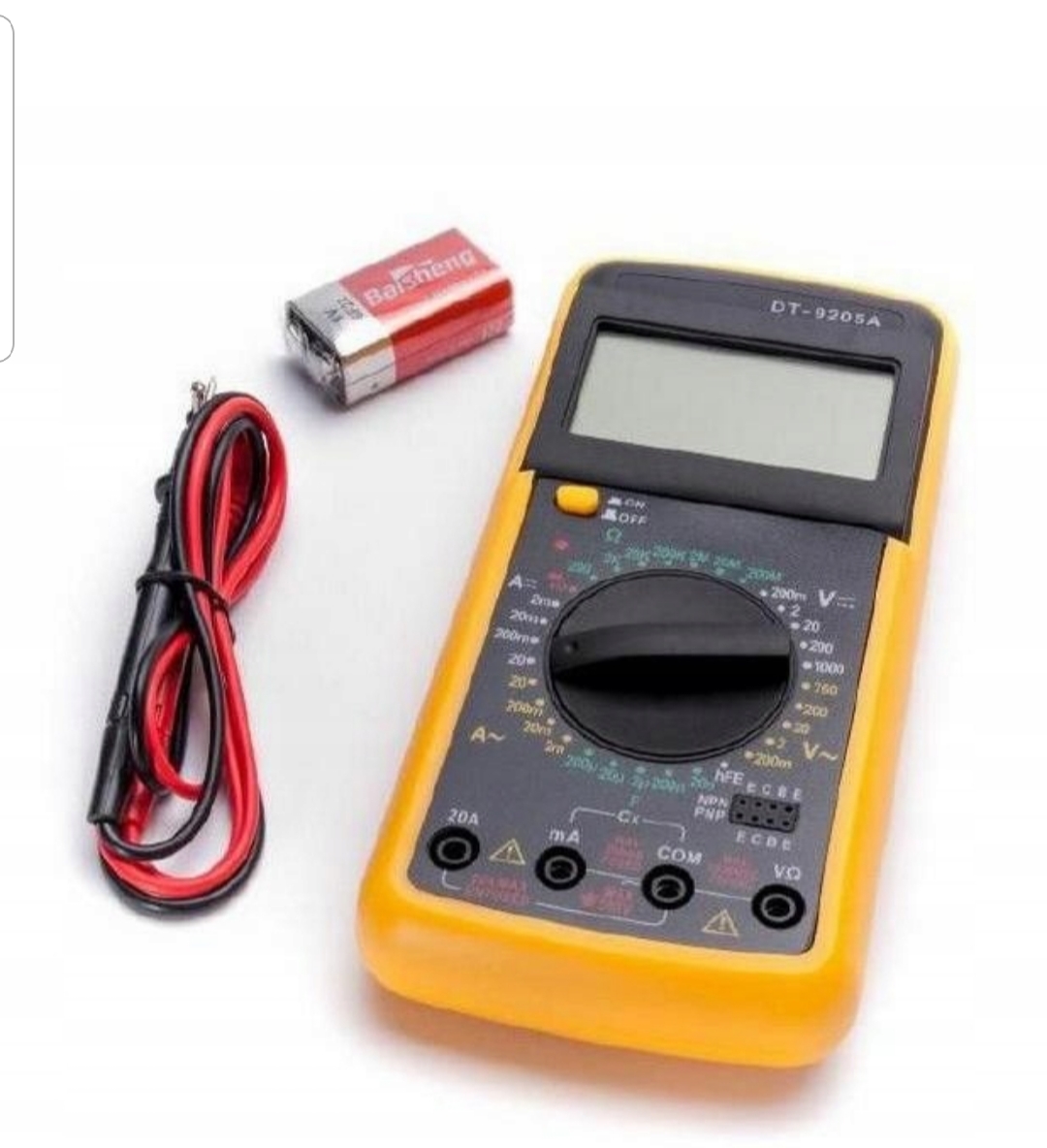 

Miernik cyfrowy uniwersalny DT9205A Multimetr LCD