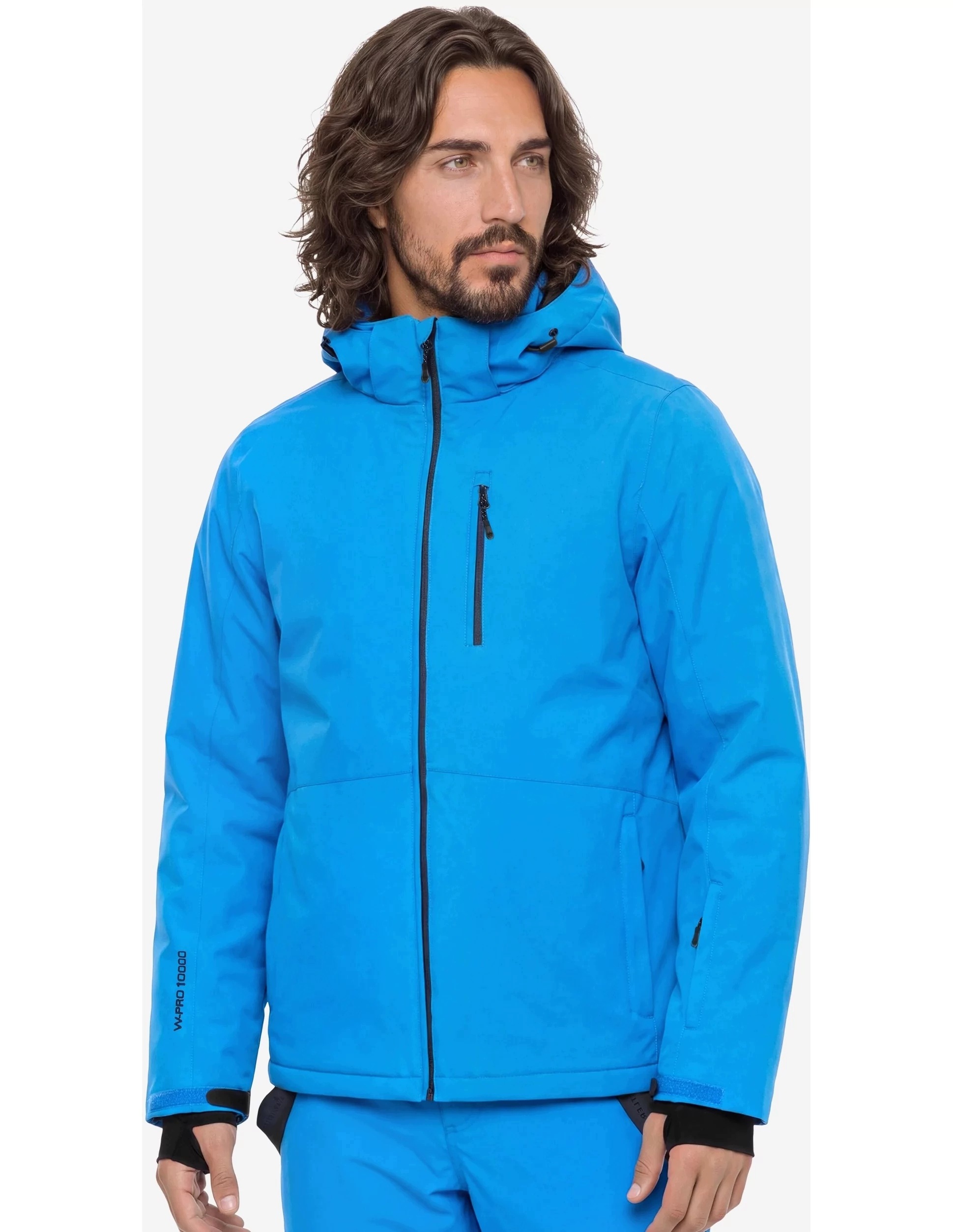 Kurtka narciarska męska Whistler Drizzle W-pro 10000 Błękitny M