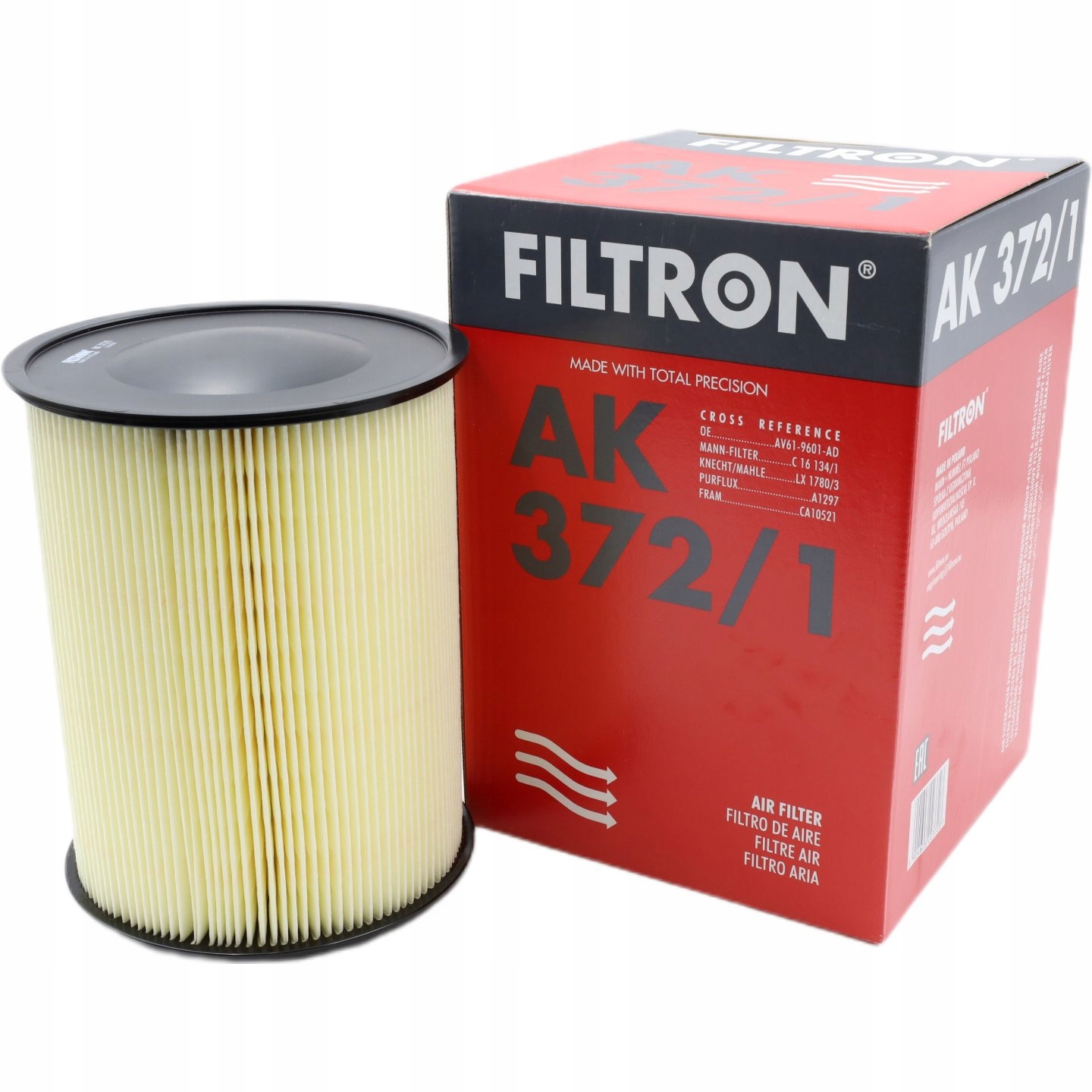 

Filtr Powietrza Filtron AK372/1