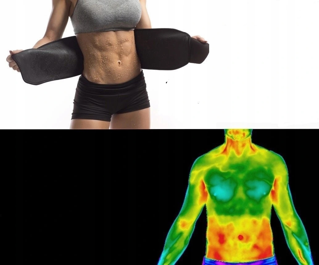 PAS ODCHUDZAJĄCY WYSZCZUPLAJĄCY NEOPRENOWY DO ĆWICZEŃ NA SIŁOWNIE ROZ. XXL Model A026-02