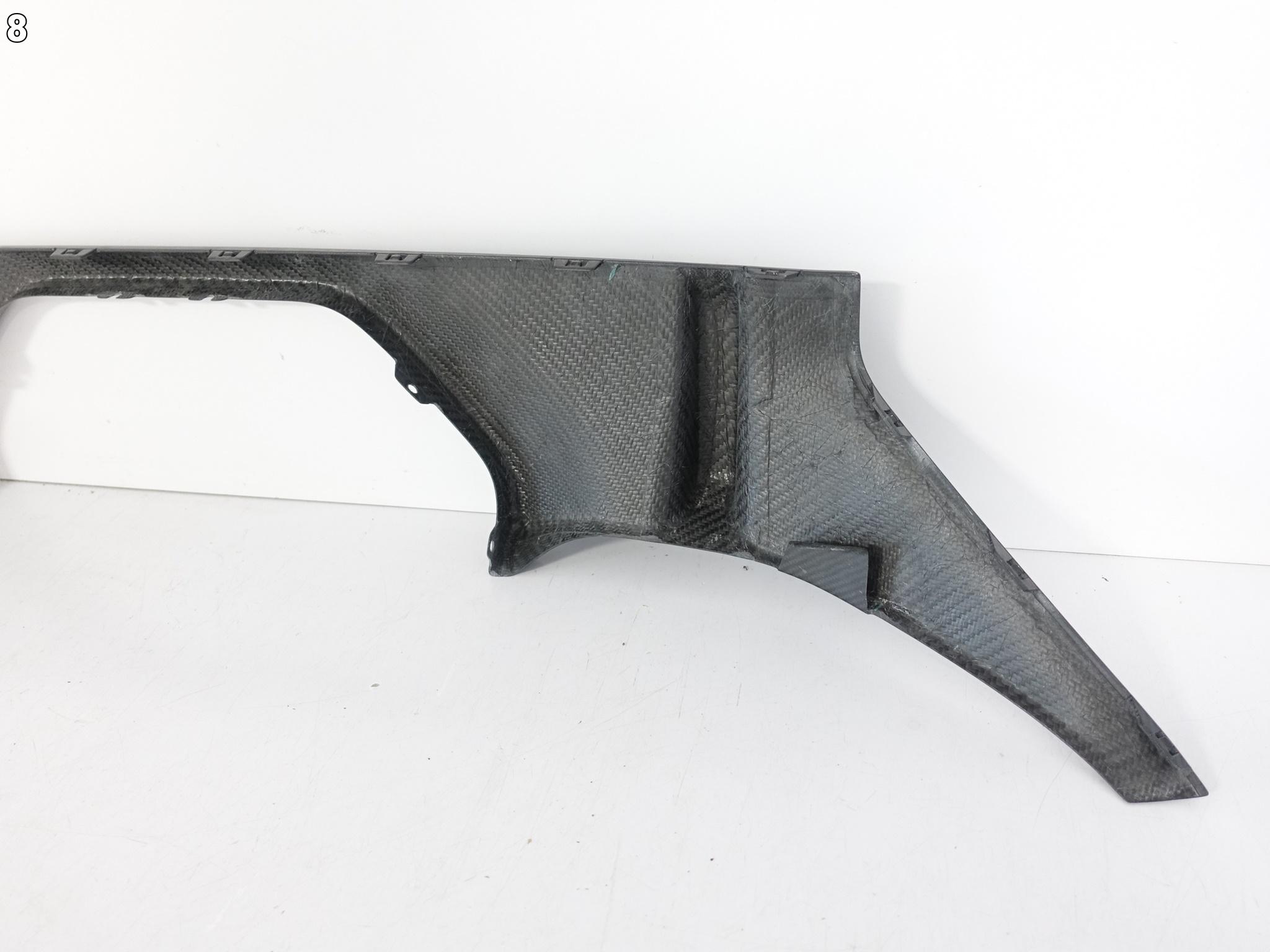 BMW M2 G87 M PERFORMANCE 22- CARBON SPOILER Diffuseur W Pare choc Arrière