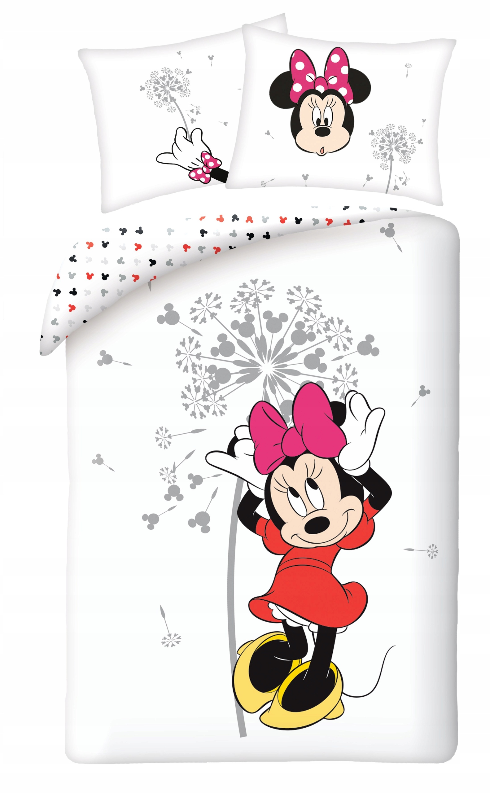 Pościel Bawełniana 140 X 200 CM Disney Minnie Mouse