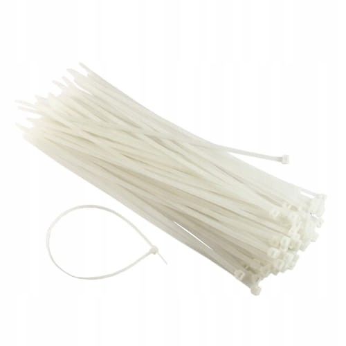 Opaska zaciskowa kablowa 160x2,5 biała