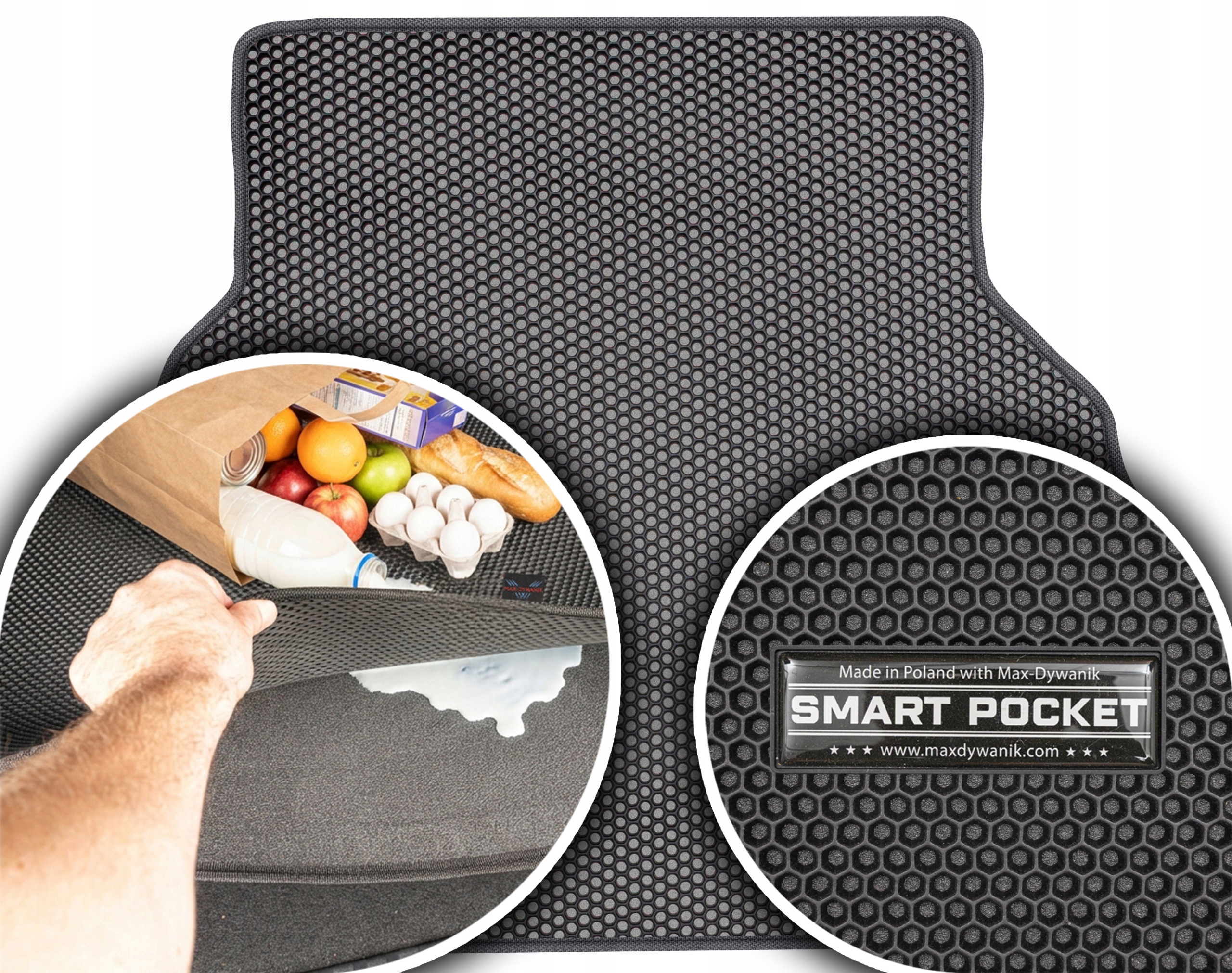 Honda Accord V Sedan 1993-1998 Vložka batožinového priestoru Eva Smart Pocket