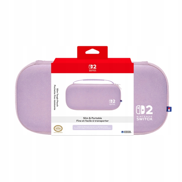 Hori SWITCH2 Etui na konsole Slim Tough Pouch Cozy Lavender