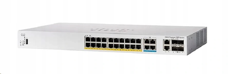 Prepínač Cisco 24 porty PoE+ 375 W