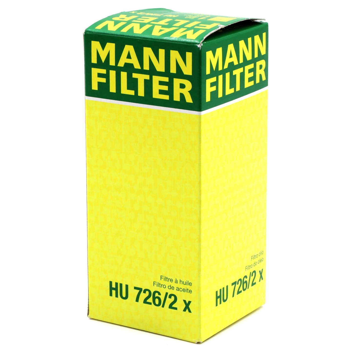 Filtr Oleju Mann HU726/2X Producent części Mann-Filter