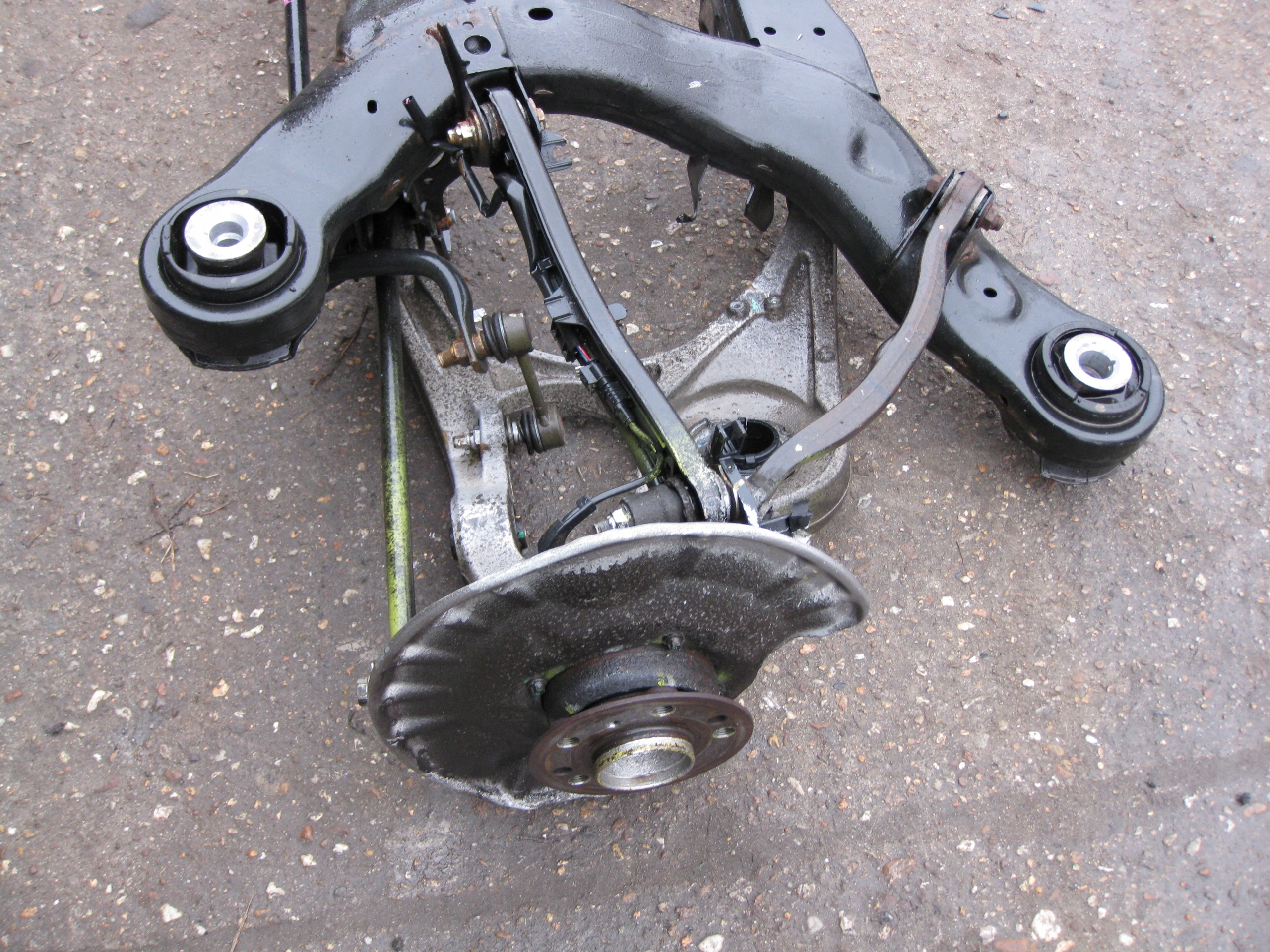 MERCEDES ML W166 3.0 CDI 12R sider axle beam springing rear part