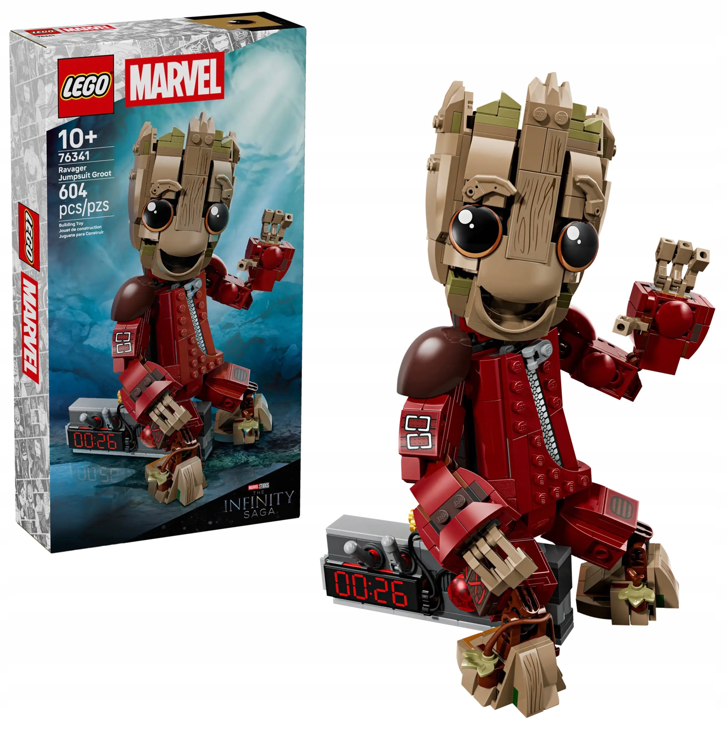 Lego Marvel 76341 Groot v kombinéze Plenitelů