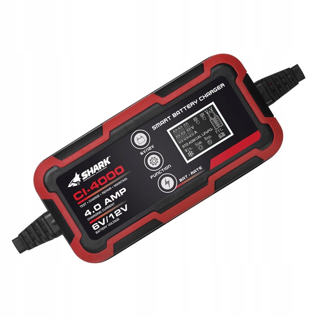 Shark Battery Charger CI-4000 Li-ion, Agm, Gel a ostatné 800-CI-4000