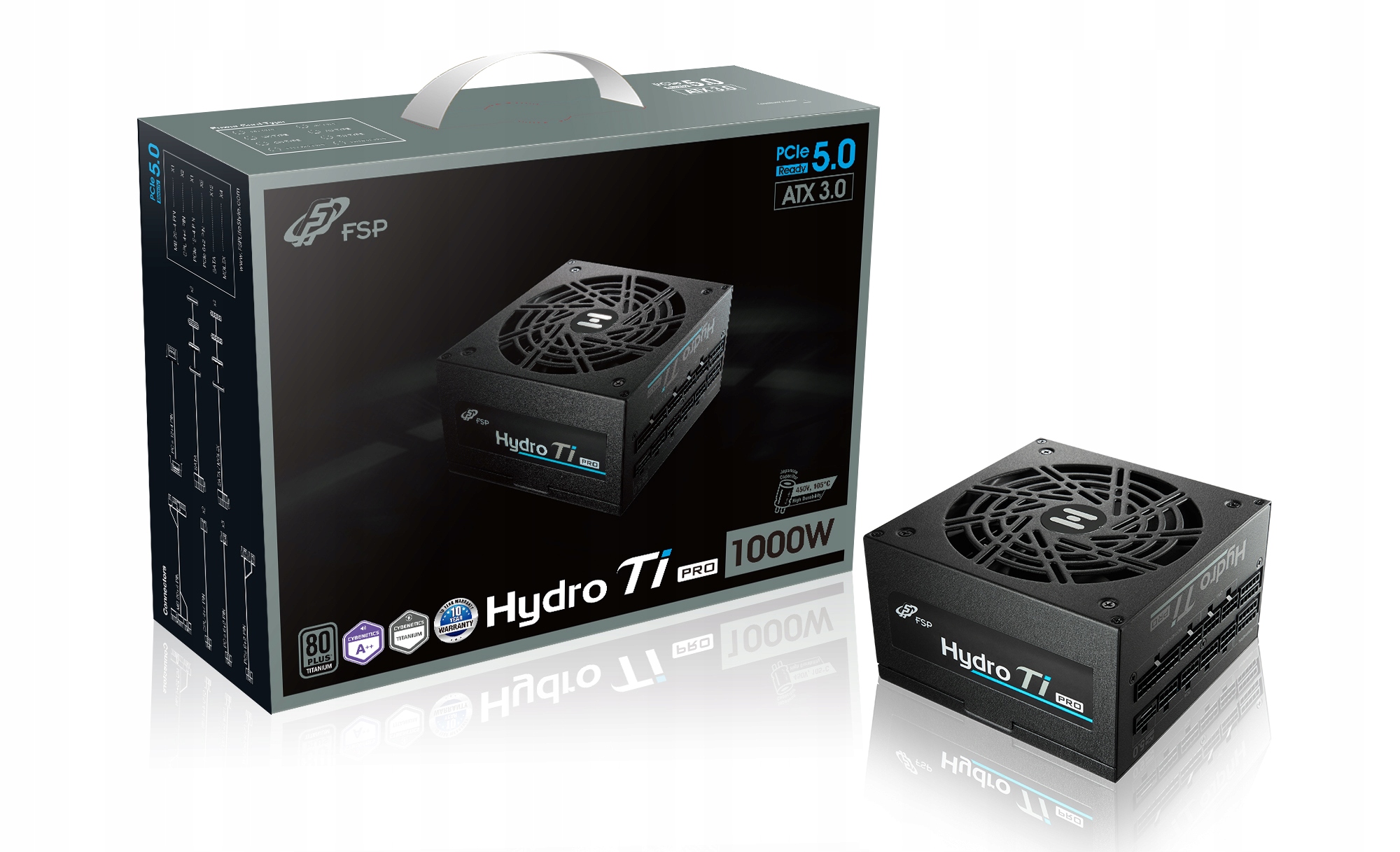 Fsp Hydro Ti PRO/1000W/ATX 3.1/80PLUS Titanium/Modular/Retail