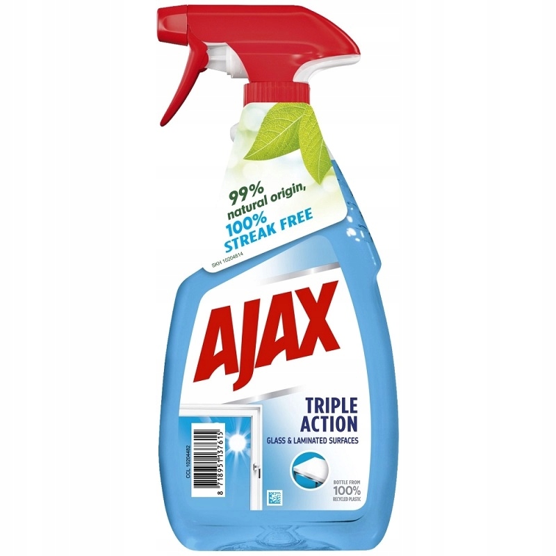 

Ajax Triple Action płyn do szyb spryskiwacz 500 ml