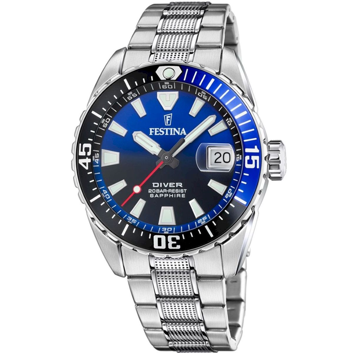 Hodinky Festina 20669/5 The Originals Diver s modro-černým ciferníkem ombre