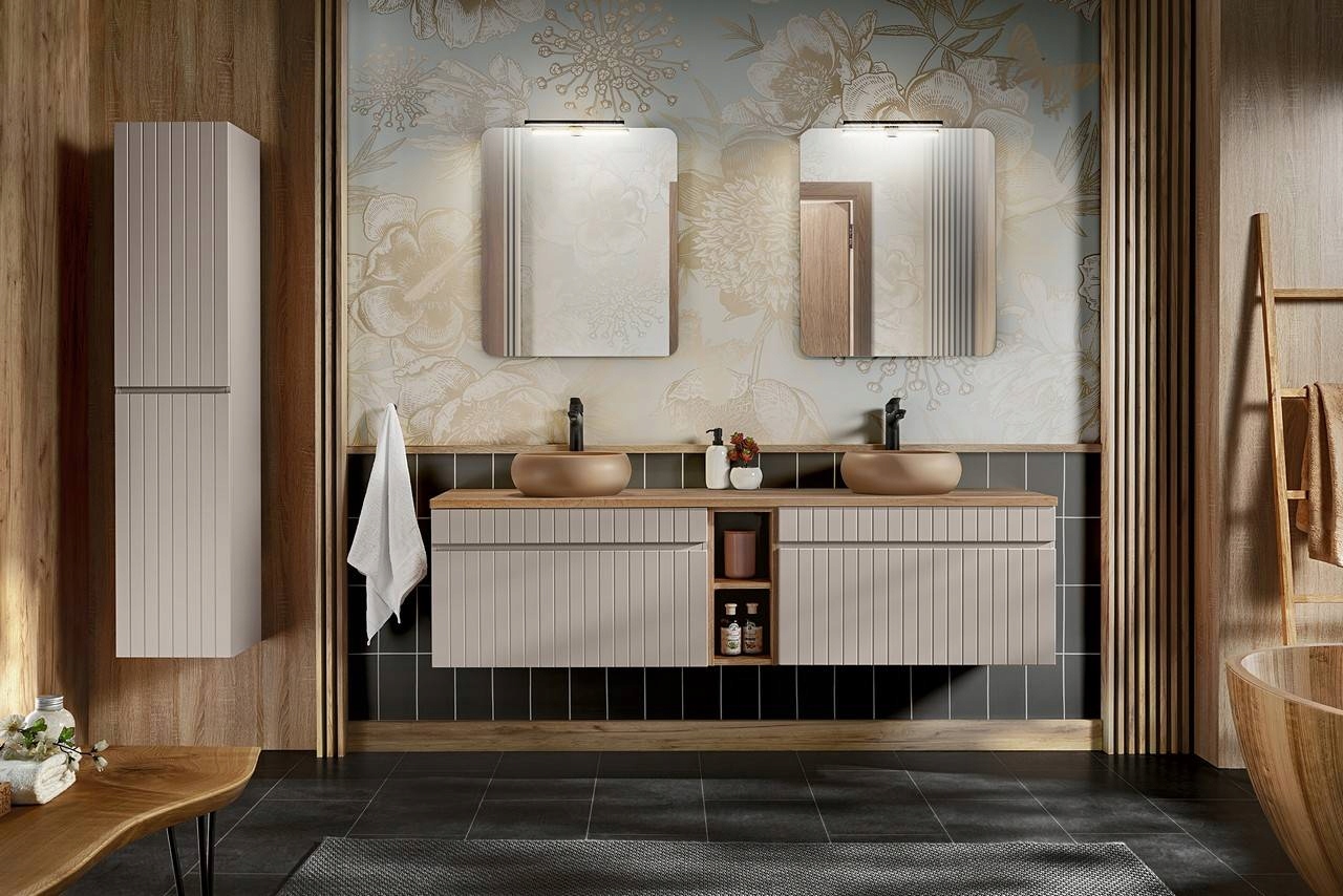 Szafka niska Iconic Oak Coast Evoke Głębokość mebla 44.5 cm