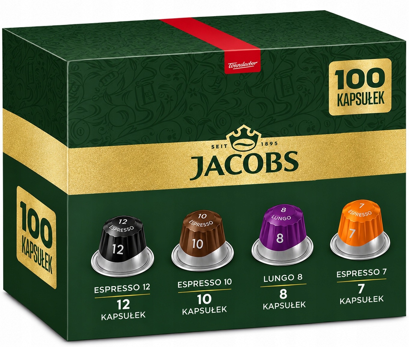 Kapsle Jacobs Mix do kávovaru Nespresso 100 ks