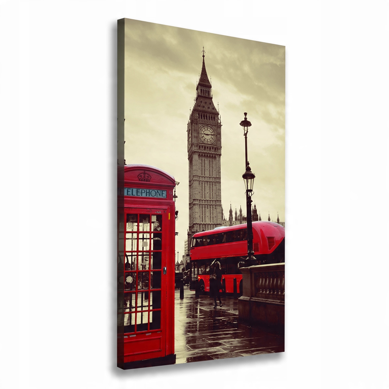 

Foto obraz na płótnie Big Ben Londyn 70x140 cm