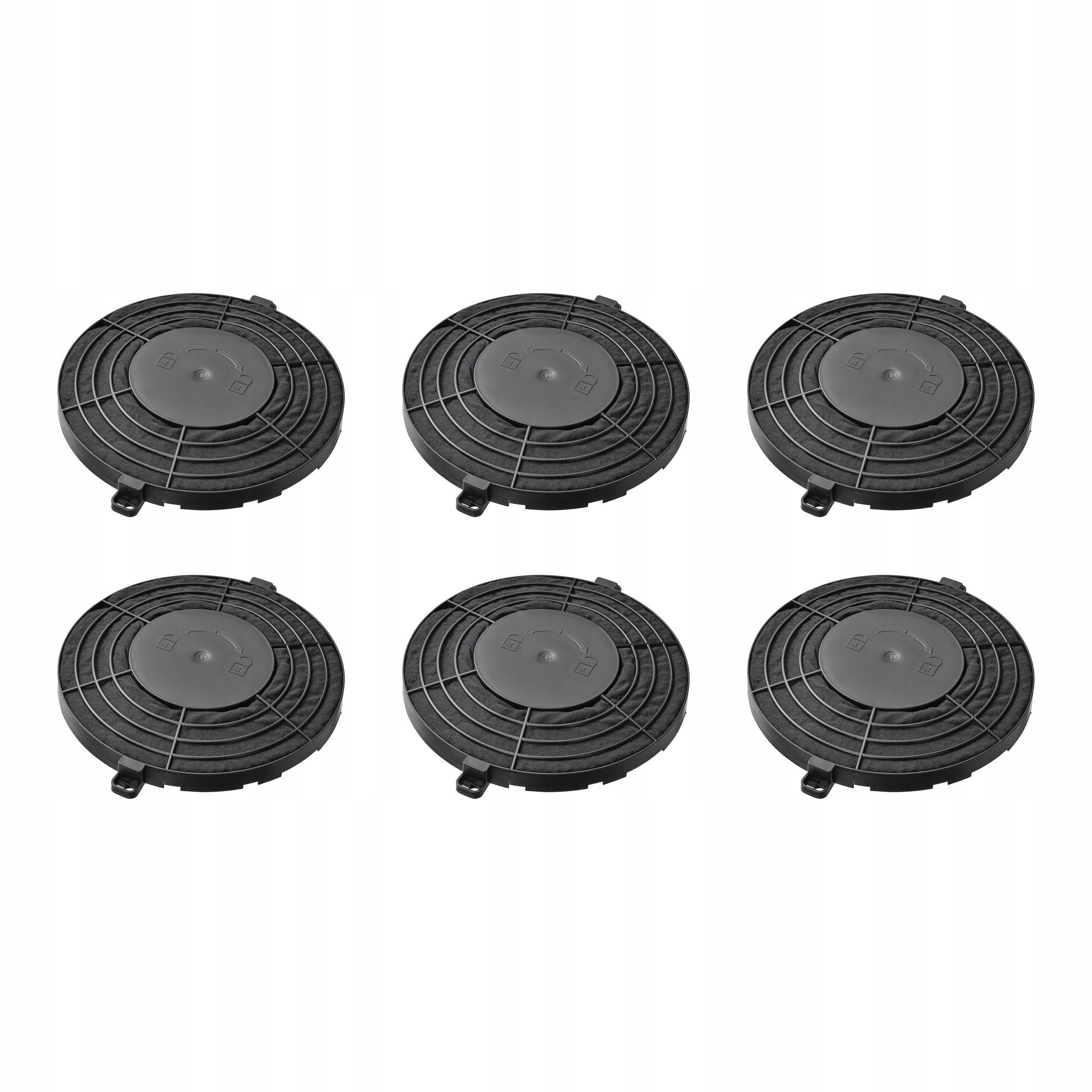 6 ks Filtr z dřevěného uhlí Nyttig Fil 900 do kuchyně