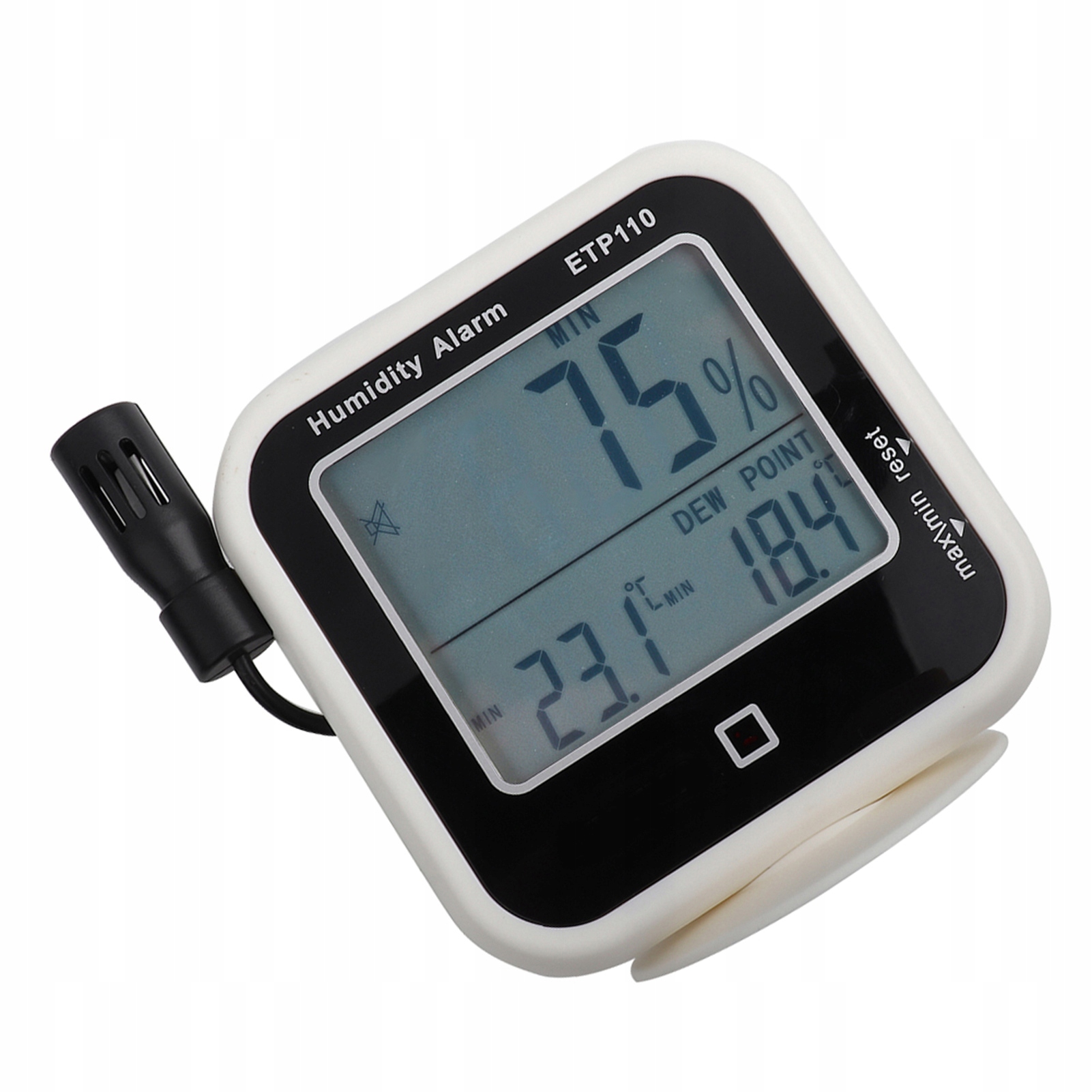ETP110 Digital Thermo Hygrometr wilgotnościowy Miernik Dew Punktem QE