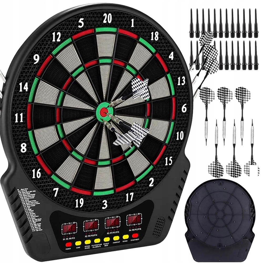 Elektronické Terče Na Šipky 6 Měkkých Šipek 27 Kategorií Gie Zábava