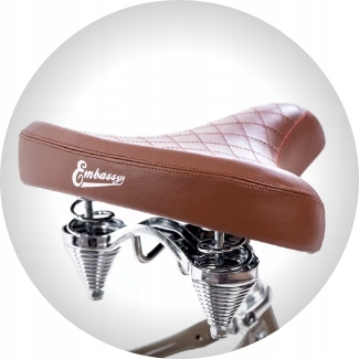 Rower miejski Embassy Bon Bon Deluxe 7 biegów Rozmiar ramy brak informacji