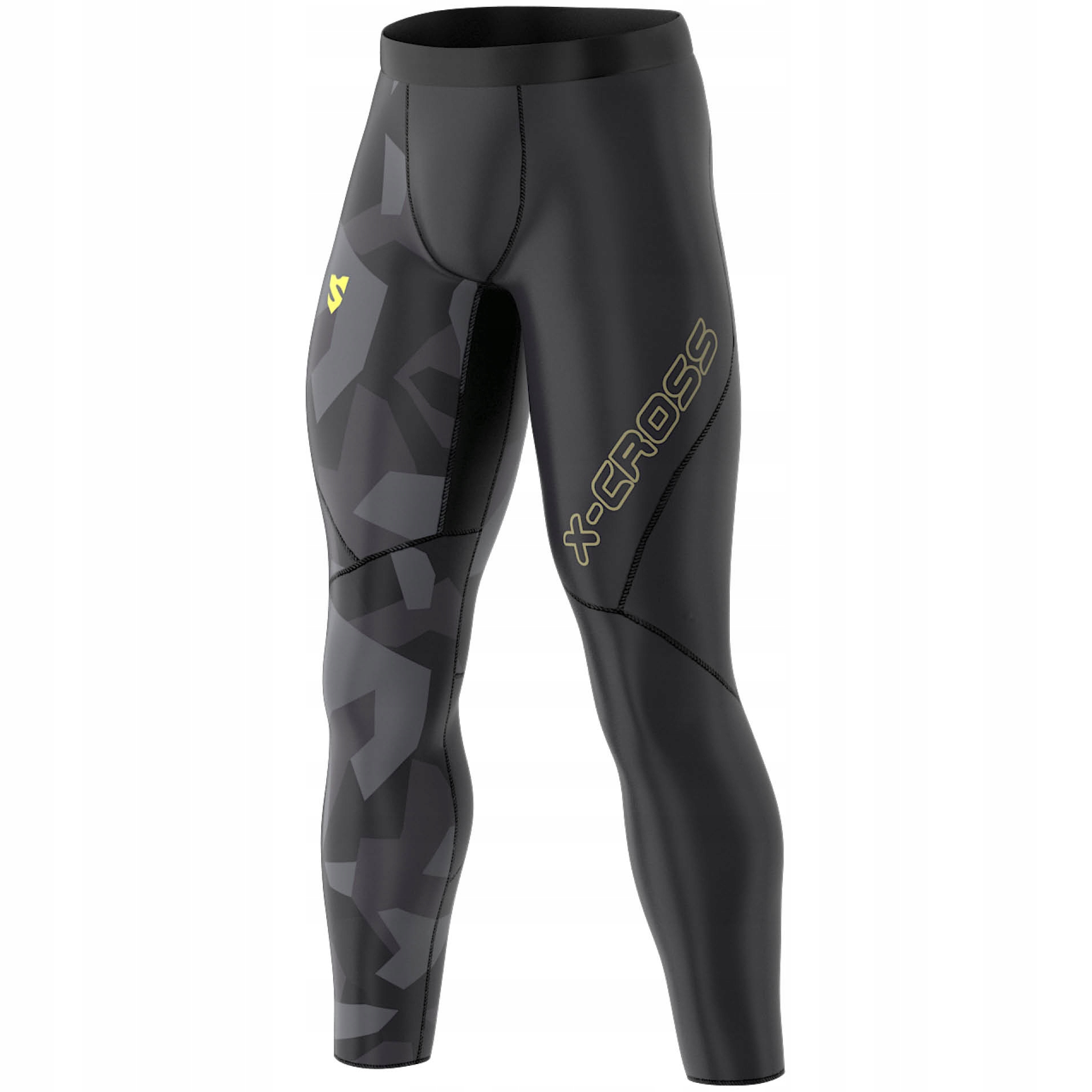 MĘSKIE LEGGINSY TRENINGOWE DO BIEGANIA SMMASH